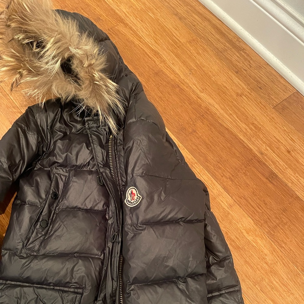 Authentic Women’s Moncler Long Fur Hood Coat